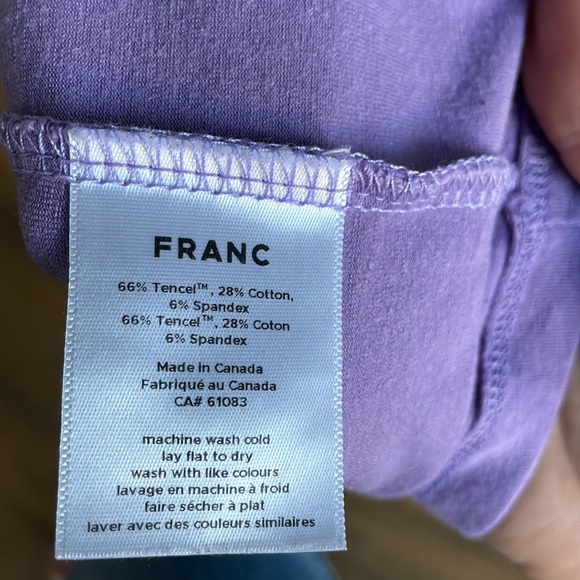 Franc The Box Tee Longsleeve in Lilac XS - Picture 5 of 5
